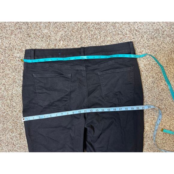 Talbots Black Flawless Girlfriend Flawless Woman's Jeans/Pants size women's 14 - Picture 7 of 7